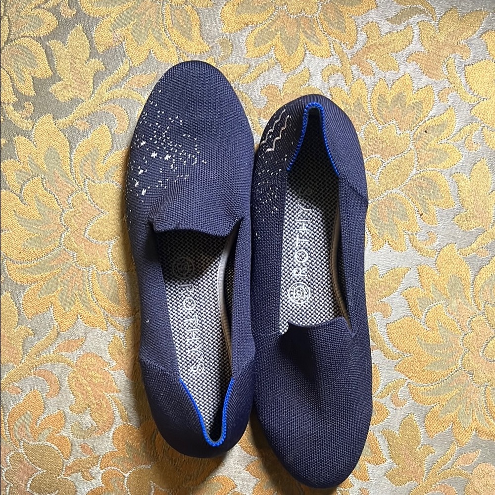 Aquarius Rothy's Women's Blue Knit Flats